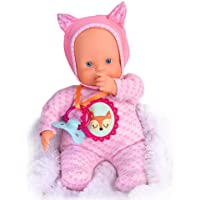 Nenuco - Blandito 5 Funciones Rosa- hace sonidos como un bebé de verdad- se ríe- llora- dice mamá y papá- hace sonidos…